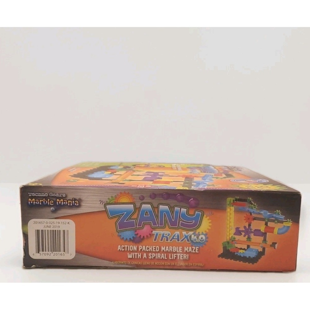 Techno Gears Marble Mania STEM Construction Set Zany Trax 4.0 NEW Unopened - Picture 5 of 8